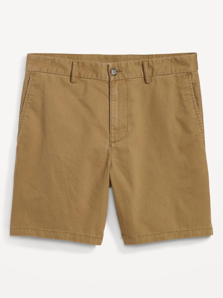 men's chino shorts 7 inch inseam