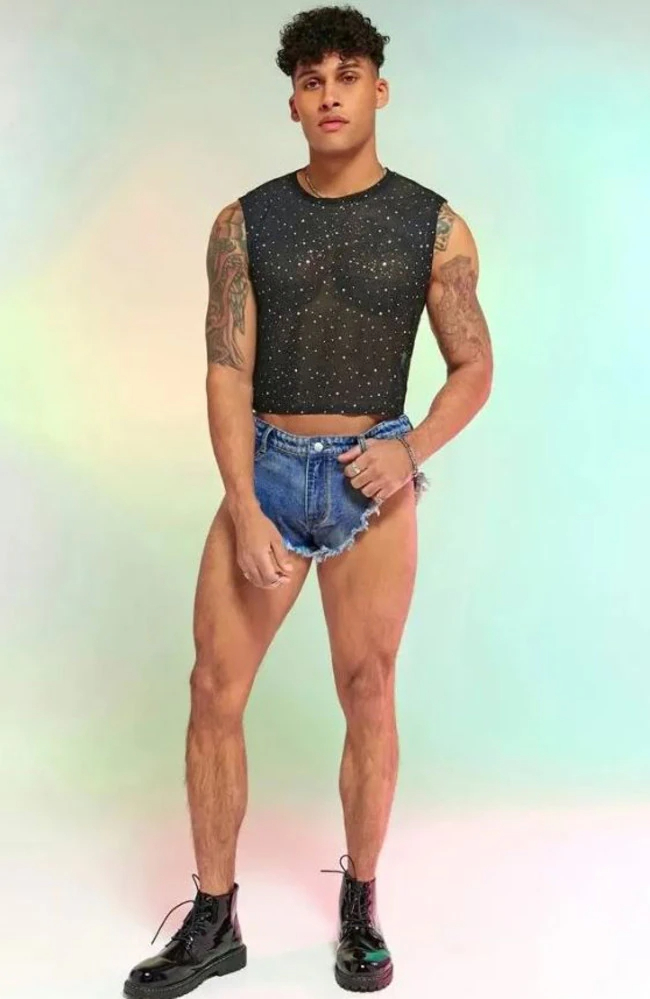 men's booty shorts