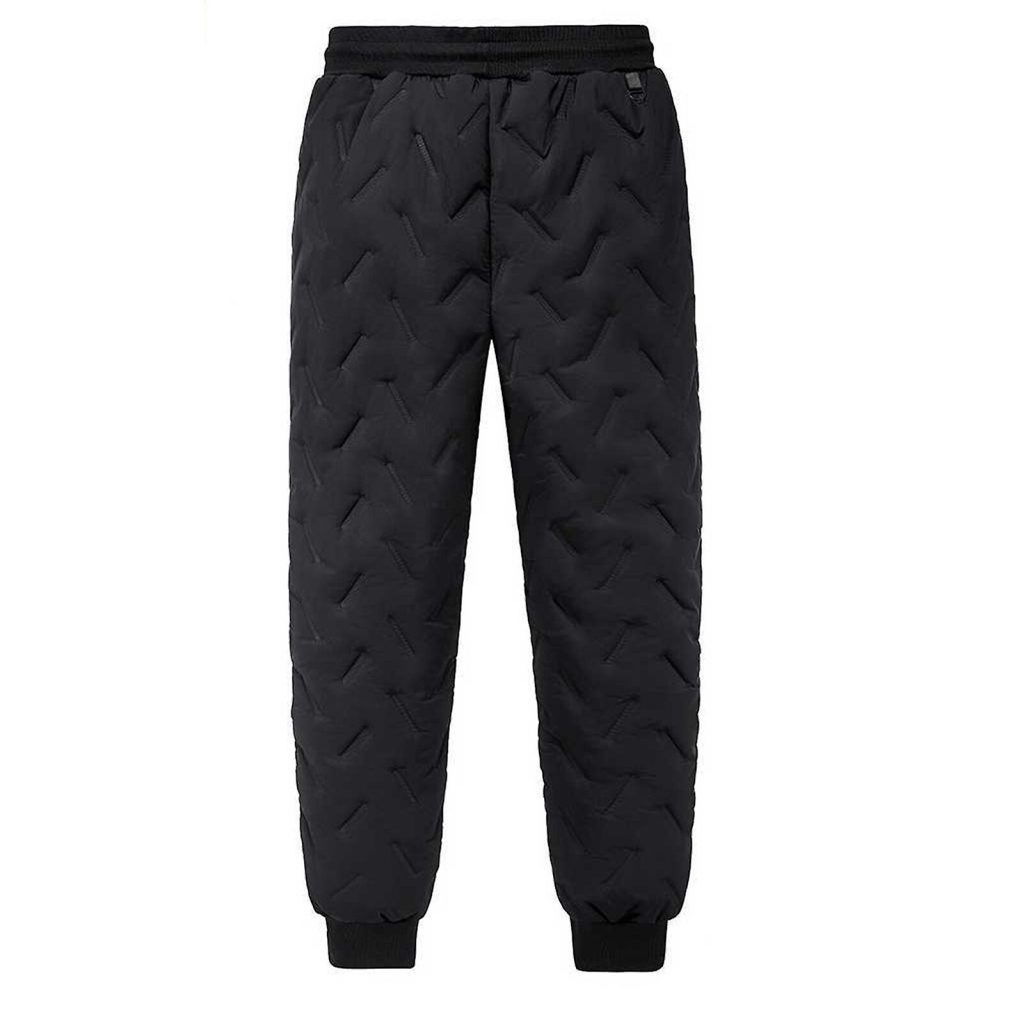 fleece lined sweatpants men's