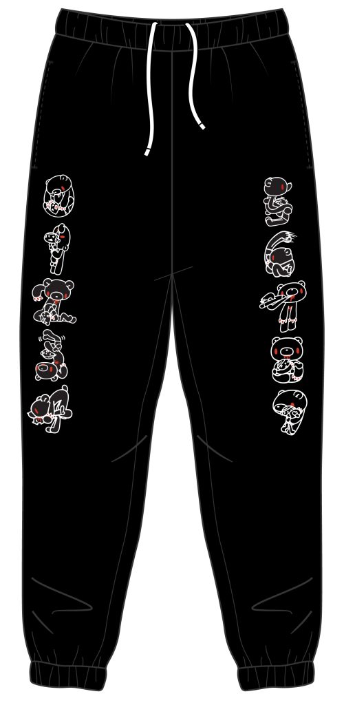 Graphic sweatpants men's