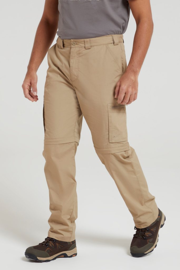 Mens zip off pant