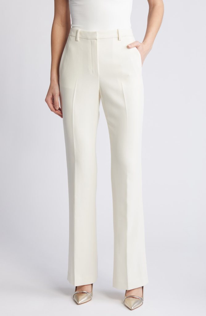 white pant suits