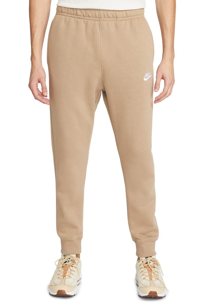 brown sweatpants men's