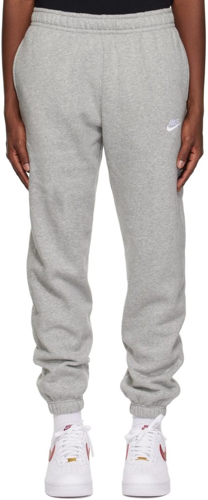 men's grey nike sweatpants