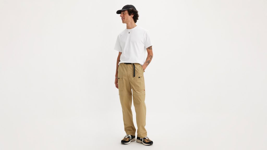 Mens zip off pant