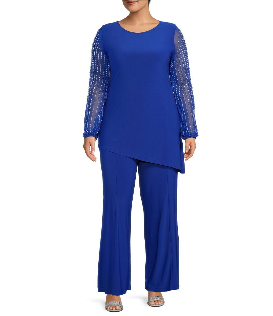 plus size pant sets