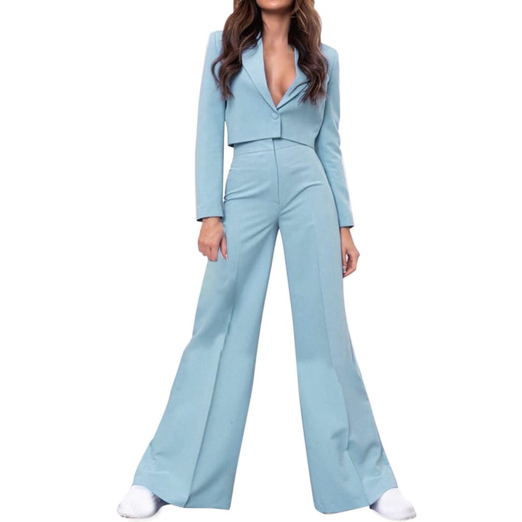 casual pant suits for ladies