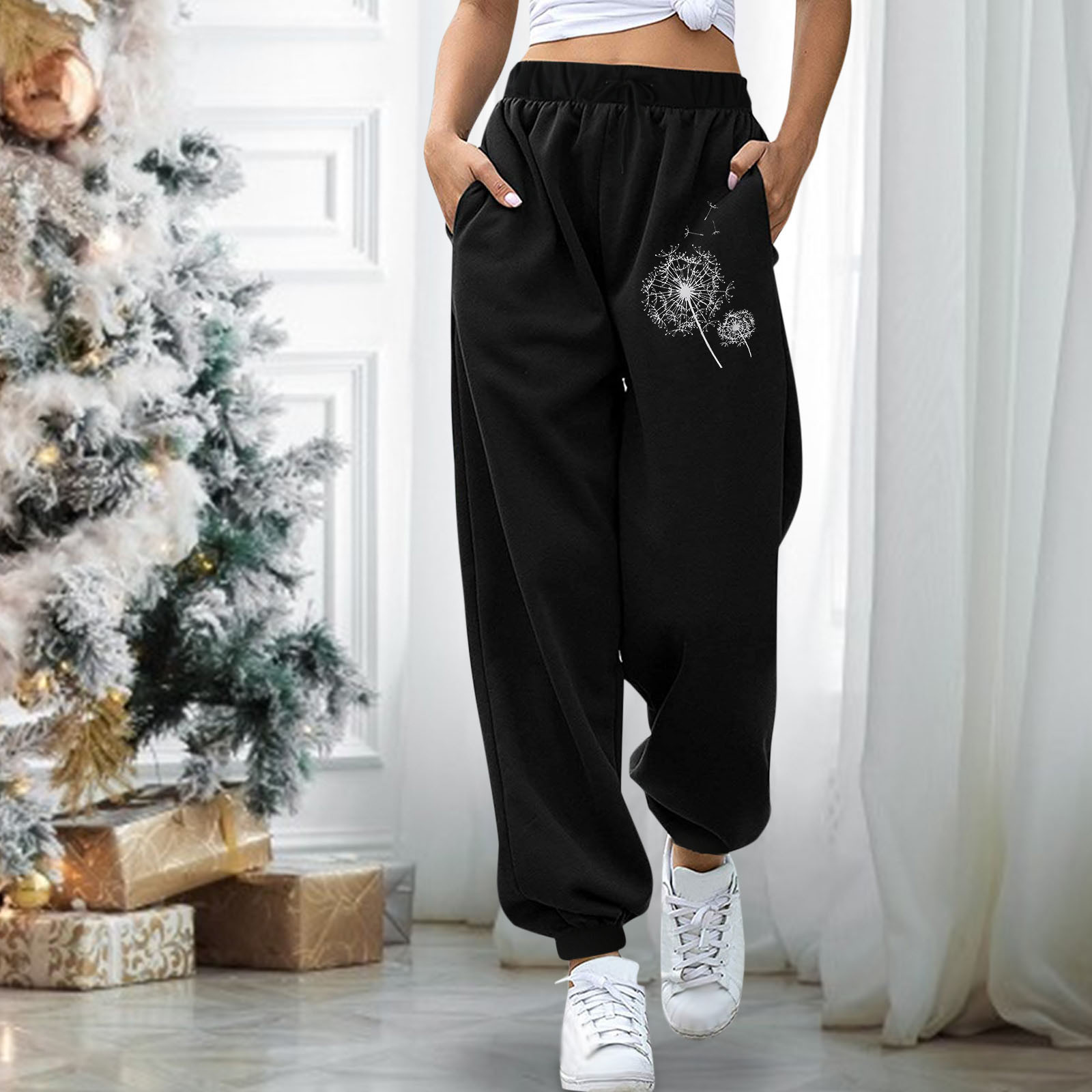 cotton sweatpants women's