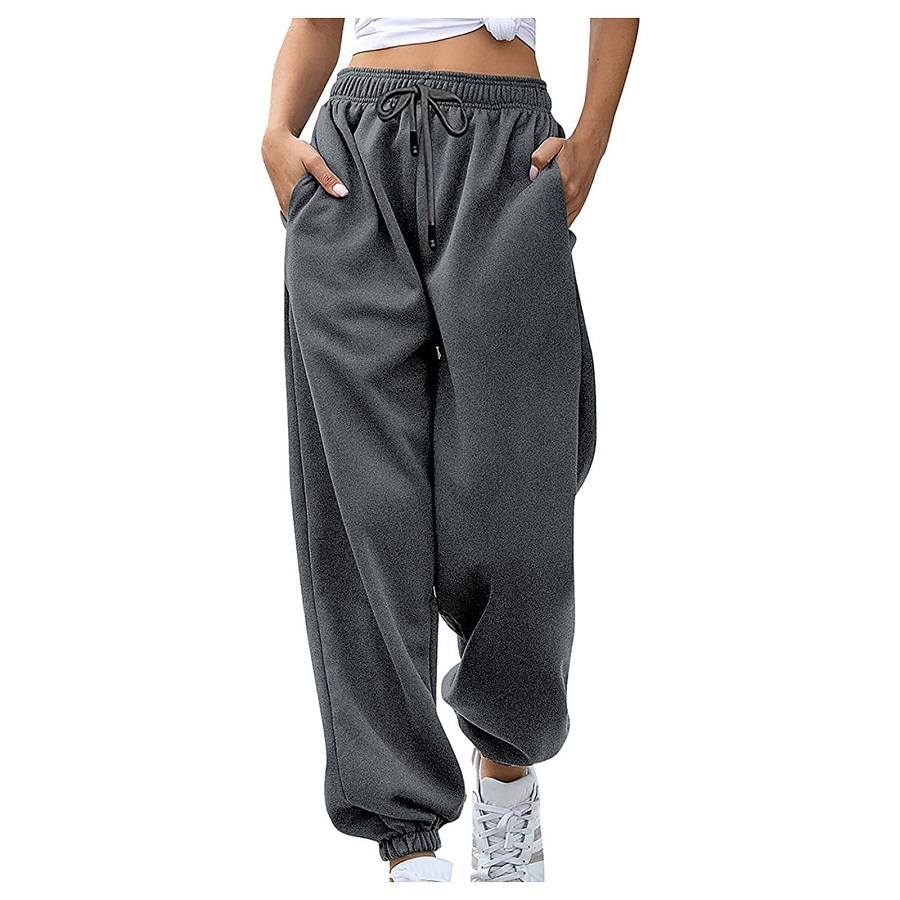 casual jogger pants outfit women's