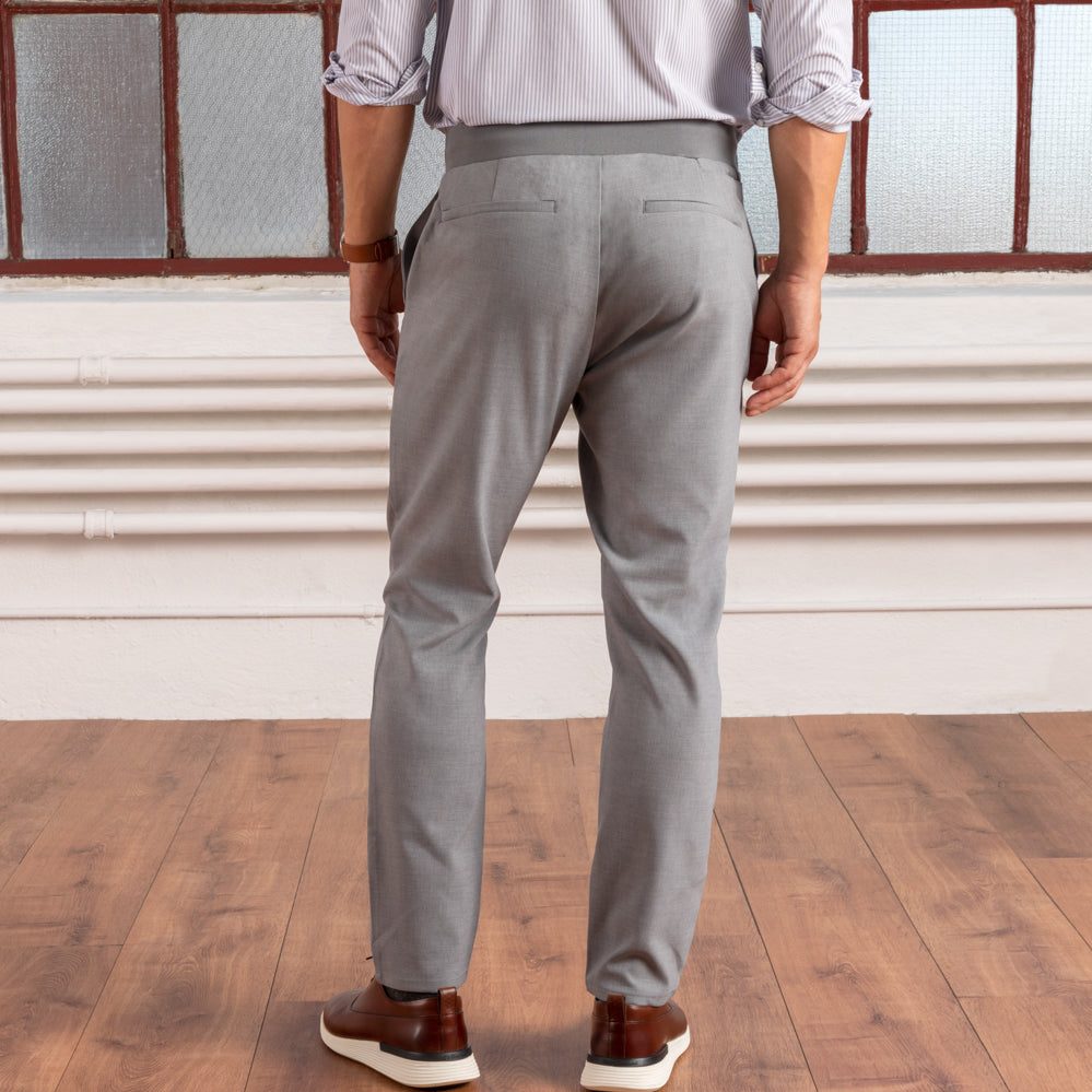 grey pants business casual