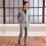 grey pants business casual