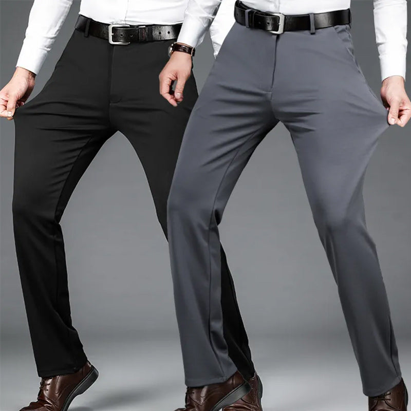 grey pants business casual