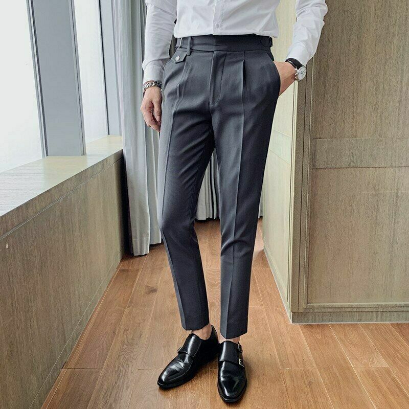 grey pants business casual