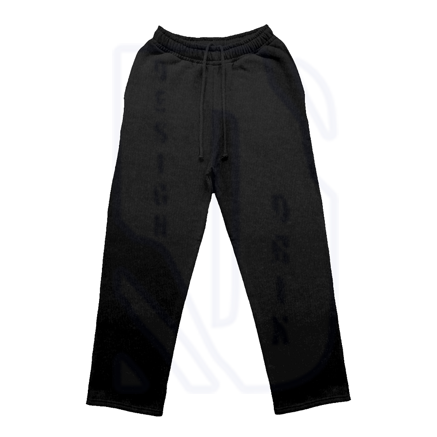 Black Sweatpants Mockup