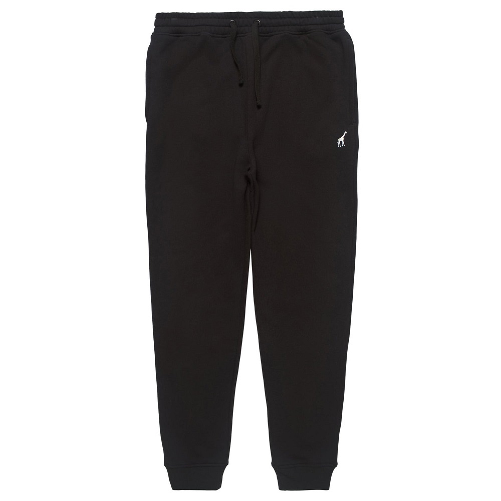 black sweatpants