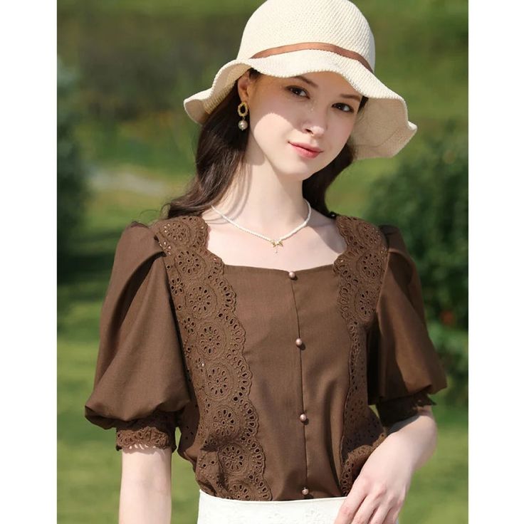 Old-fashioned blouses