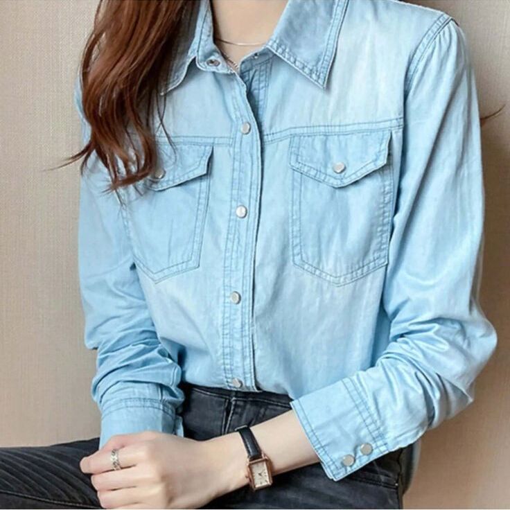 Denim shirt
