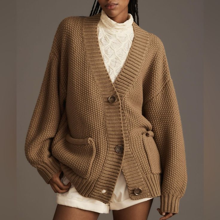 Alpaca knit sweater