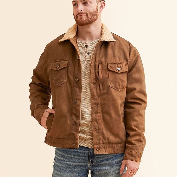 Suede Trucker Jacket