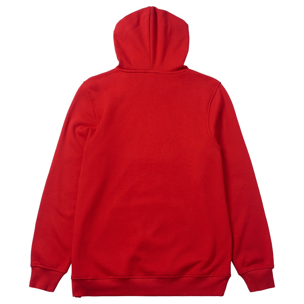 red hoodie
