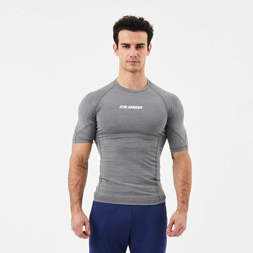 compression shirt and sweatpants