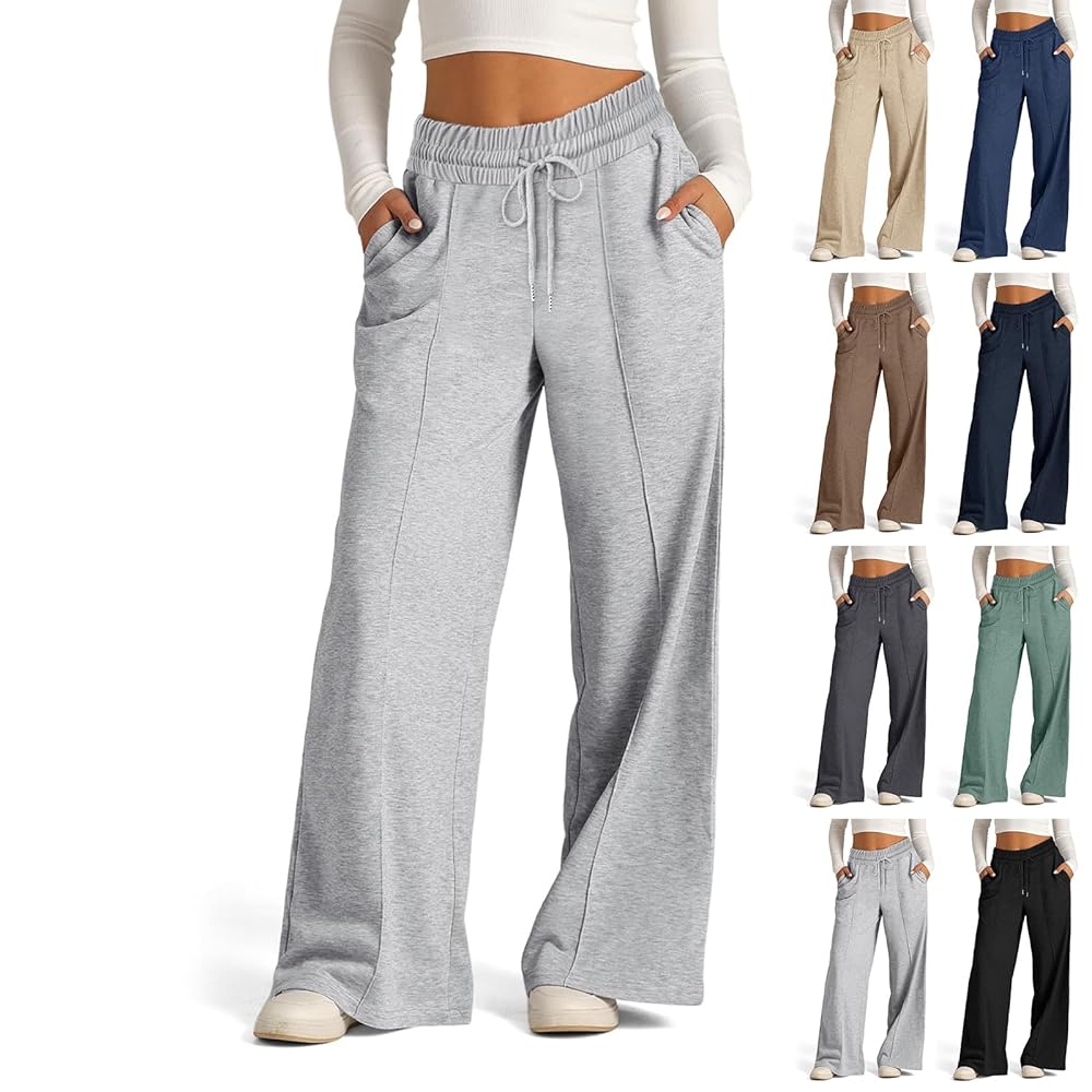 wide leg sweatpants