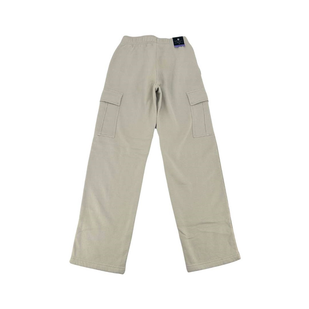 f-Athletics-Womens-Beige-Fleece-Cargo-Pants