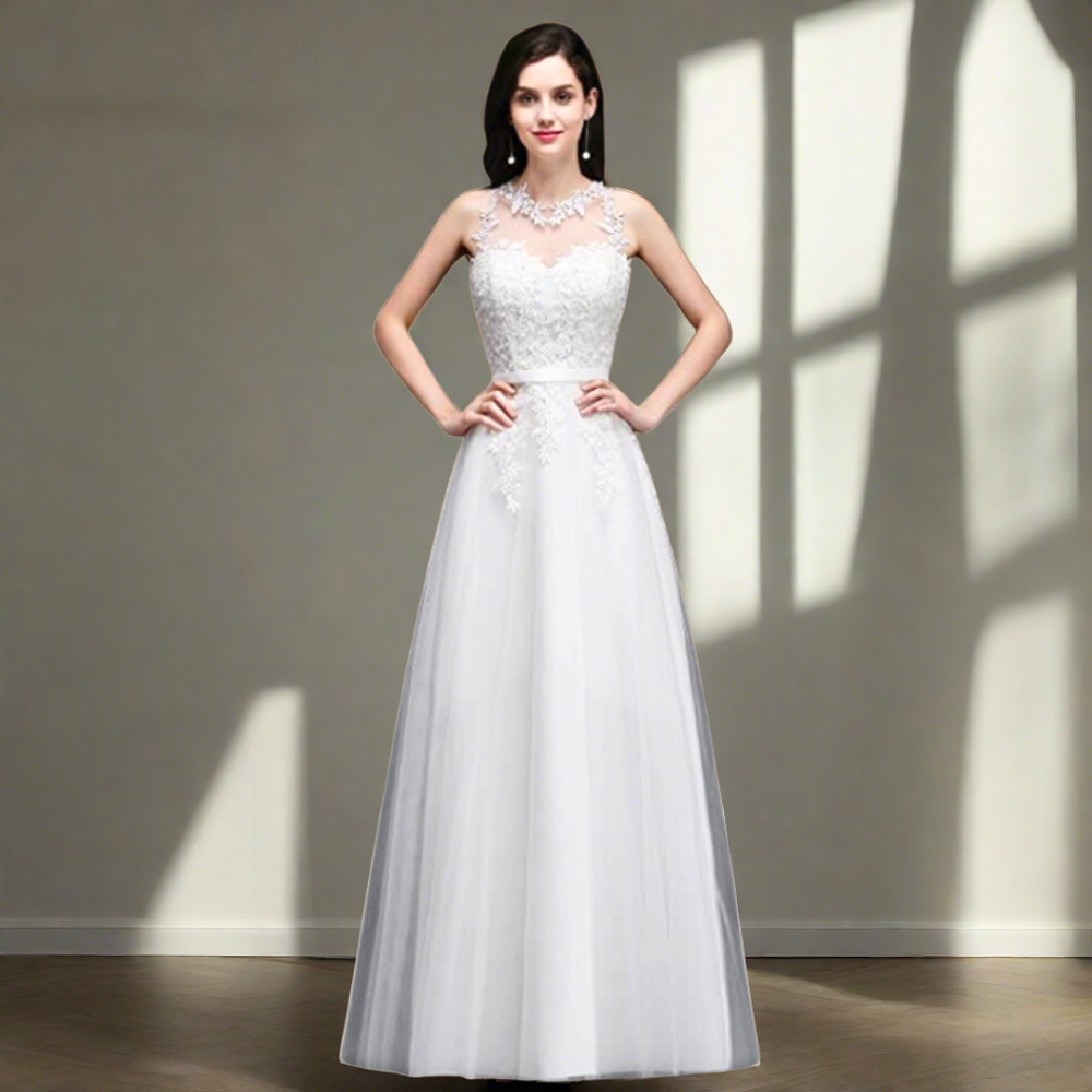 white gown for women