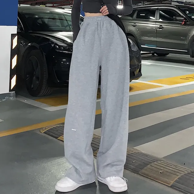  wide leg sweatpants