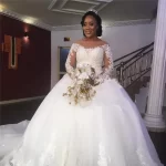 princess ball gown wedding dress