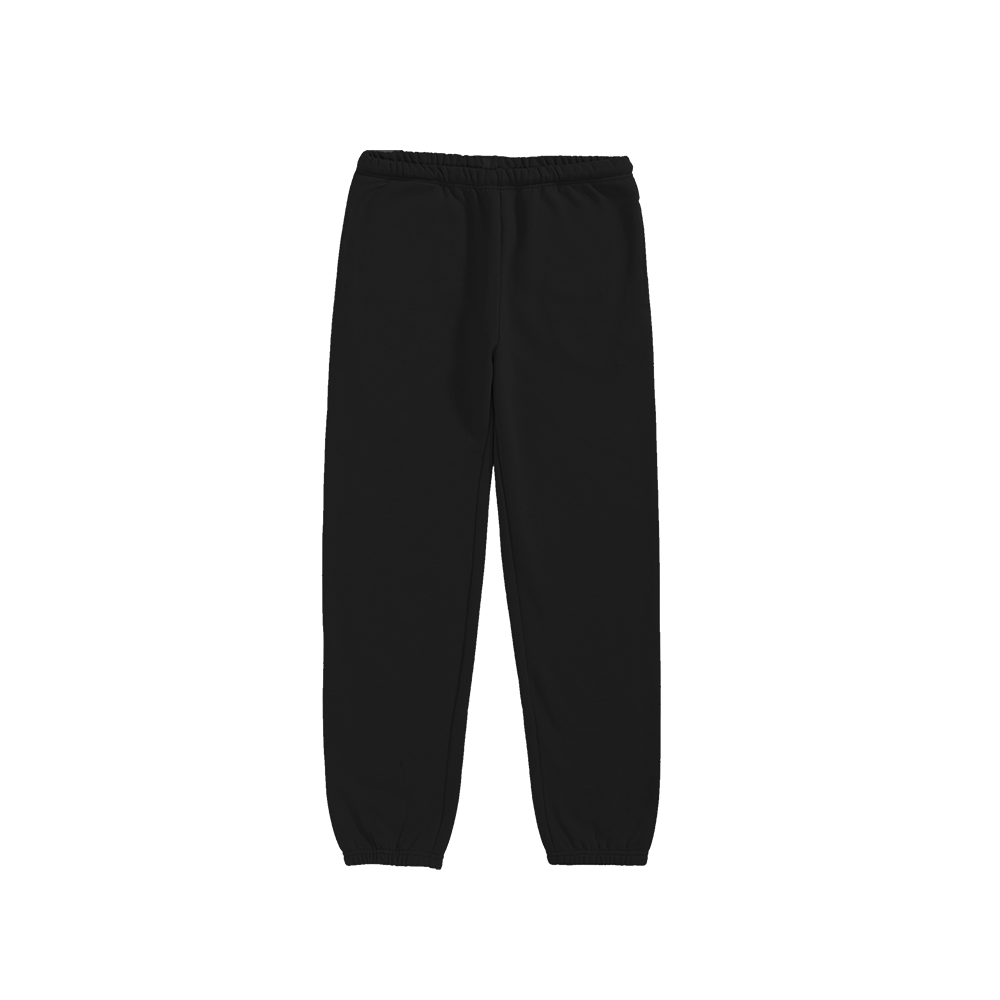 black sweatpants