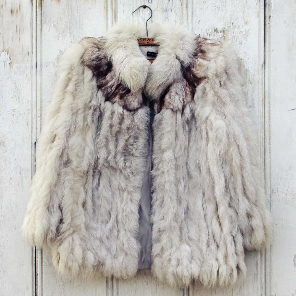 vintage fur coat
