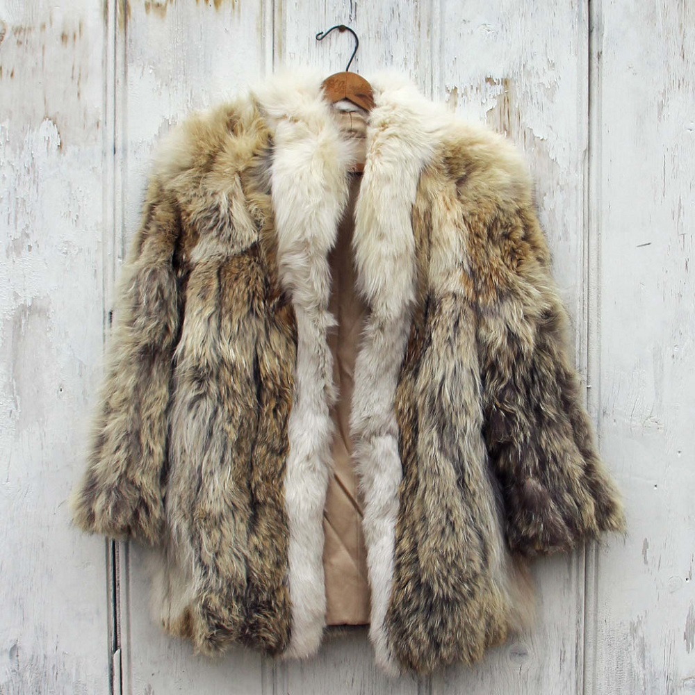 vintage fur coat