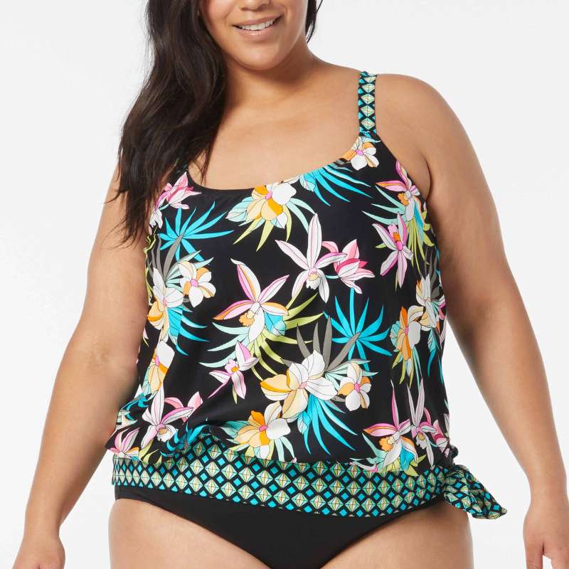 plus size tankini tops