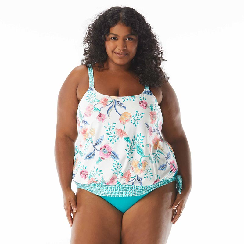 plus size tankini tops