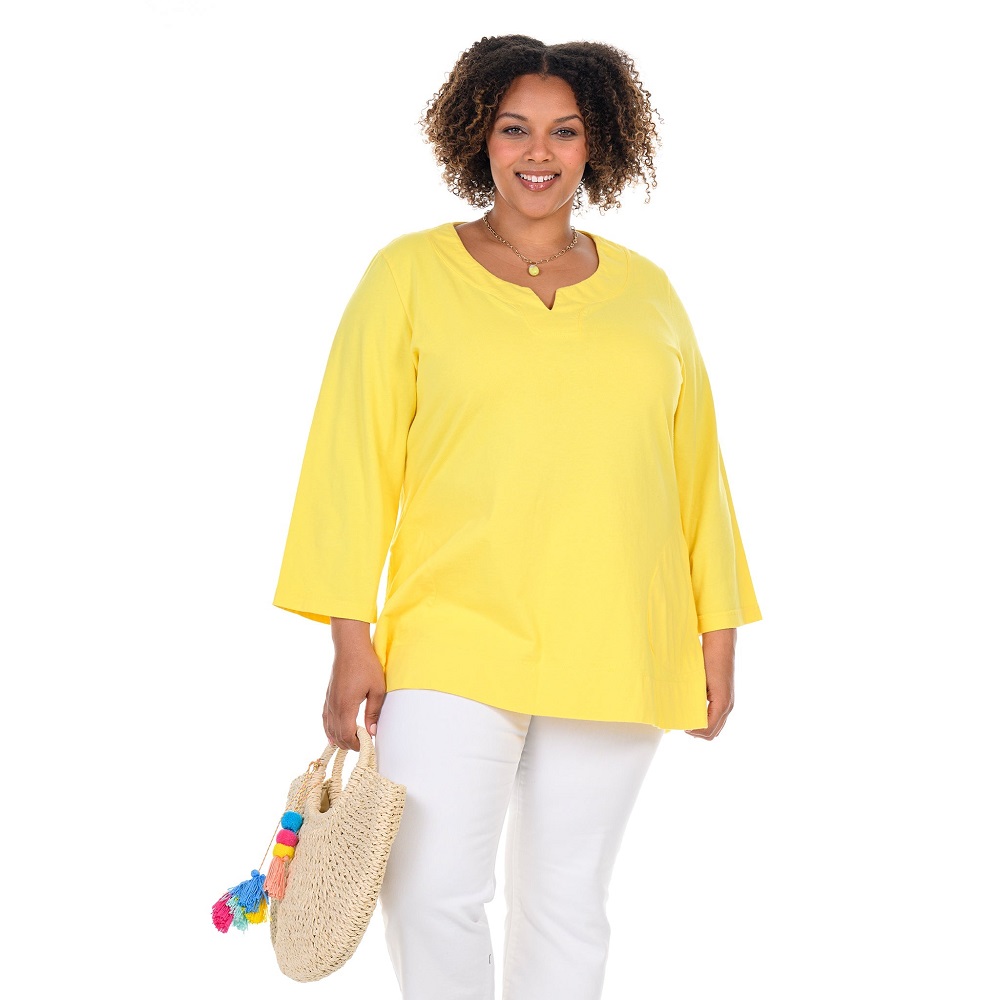 plus size tunic tops