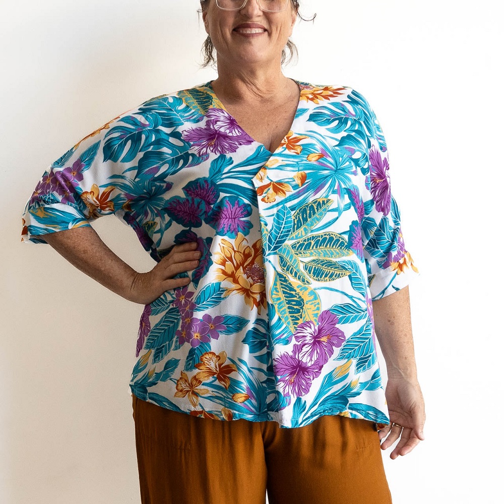 plus size tunic tops