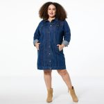 long denim jacket
