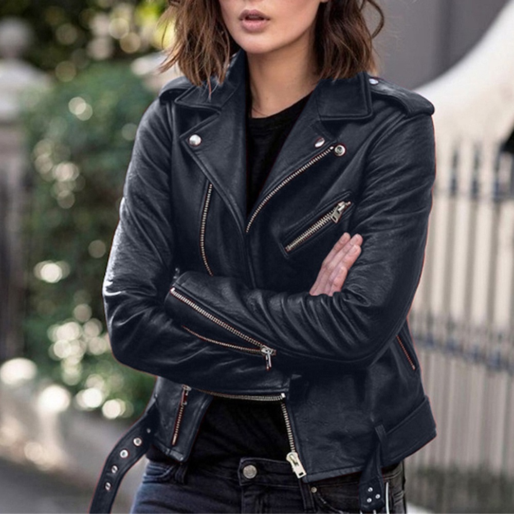 leather coat