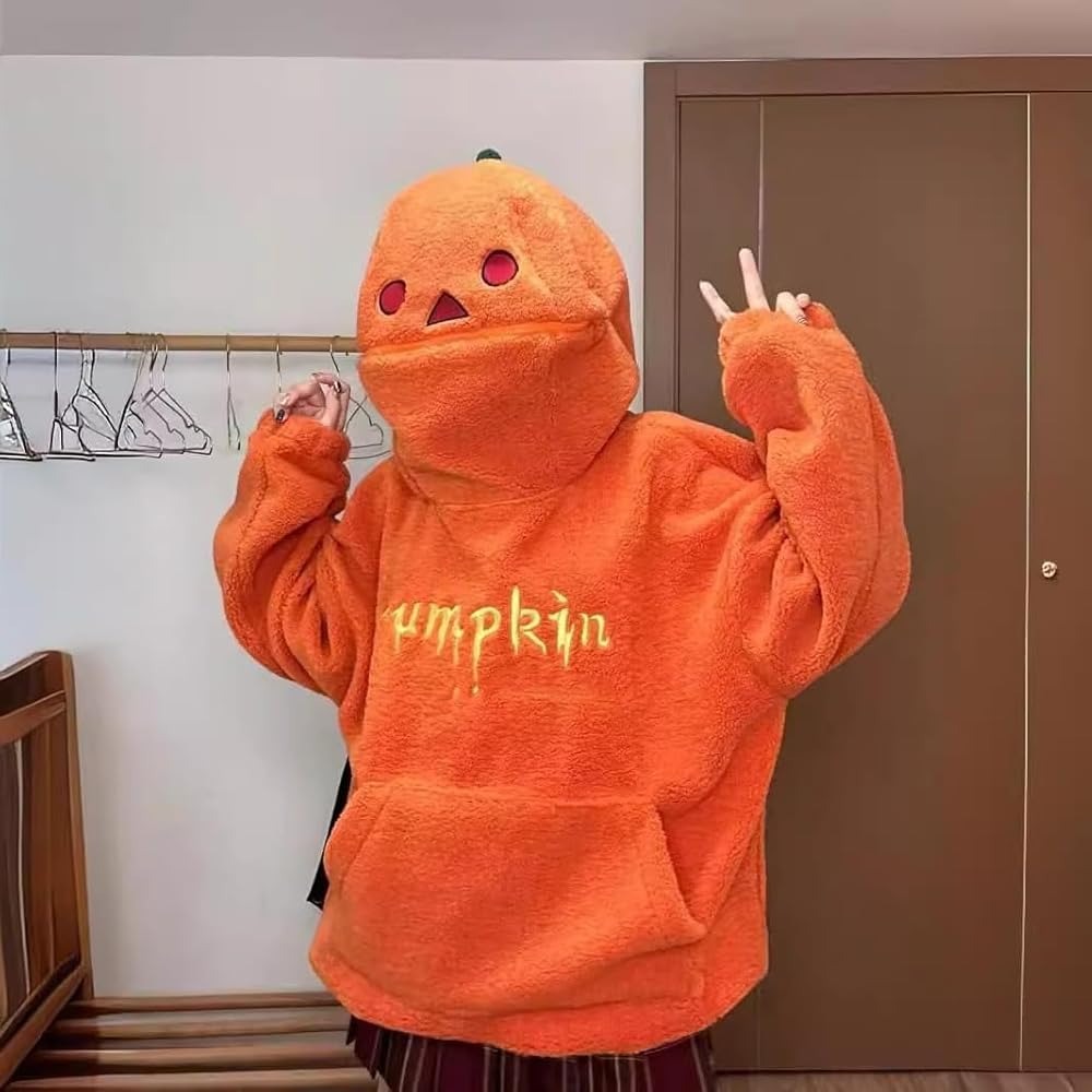 orange hoodies