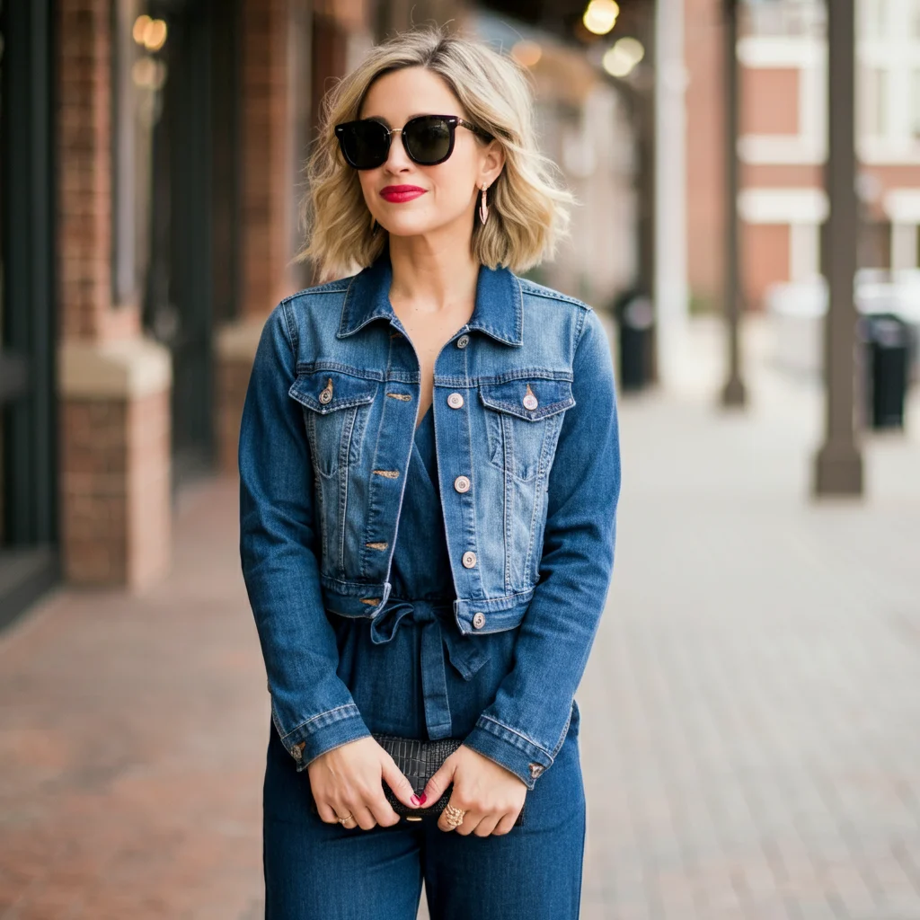 jacket with jumpsuit