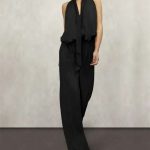 black jumpsuit with jacket