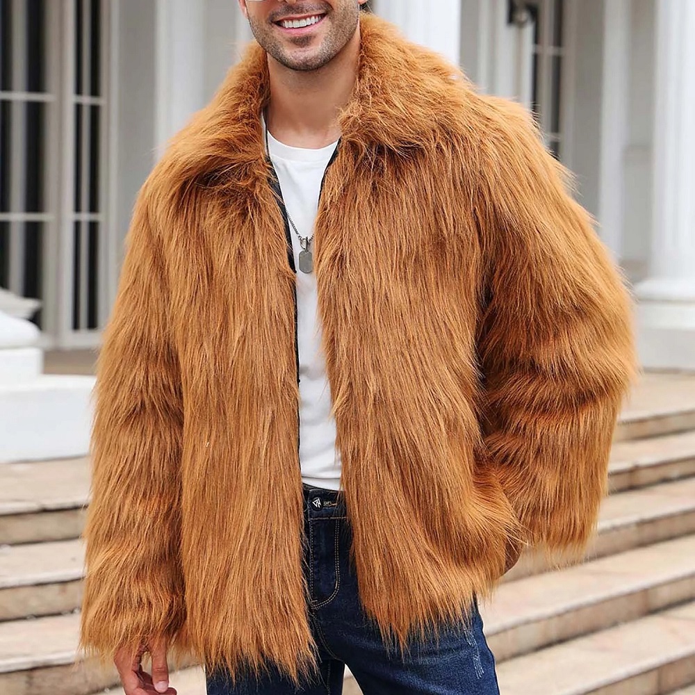 furry coat