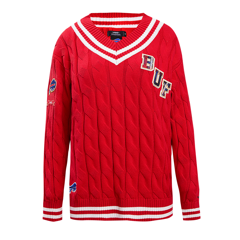 women's red pullover sweater