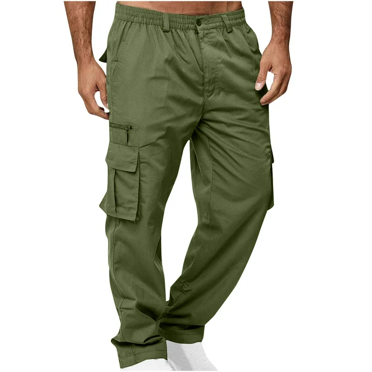 green cargo pants men