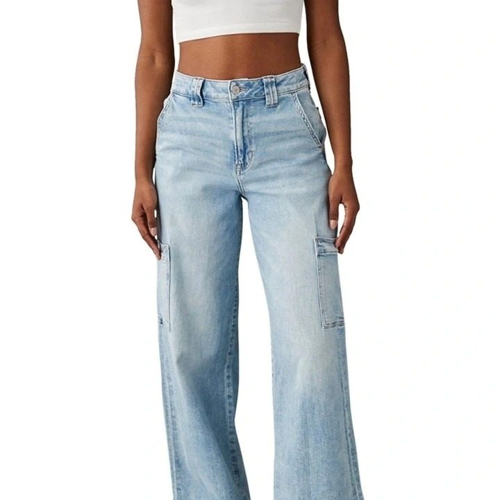 super high waisted jeans