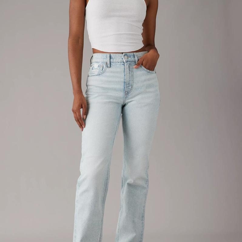 super high waisted jeans