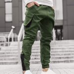 green pants