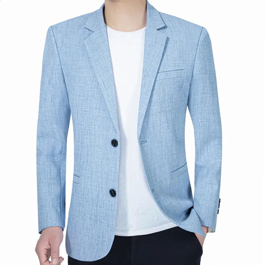 light blue blazer