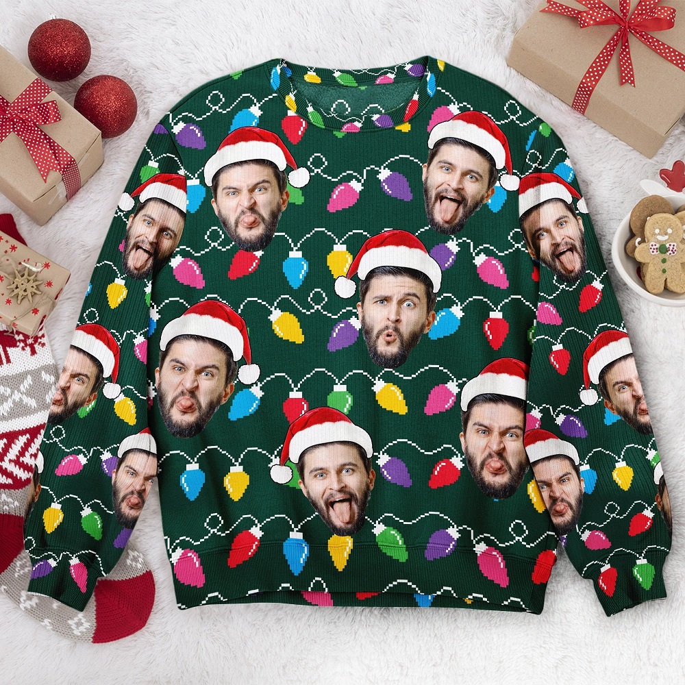 personalized christmas sweater